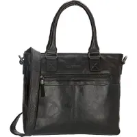 Hide & Stitches Porto Handtas zwart II