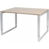 Schaffenburg Verstelbaar Bureau - Plus 120x90 Havana Kersen - alu frame