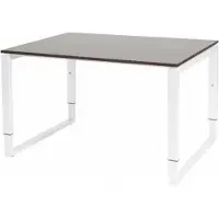 Schaffenburg Verstelbaar Bureau - Domino Plus 120x90 logan - wit frame