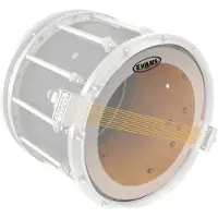 Evans MS3 Clear Marching Snare Side Drum Head 14"