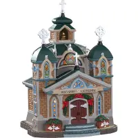 Lemax Caddington Village Kersthuisje Holy Spirit Cathedral (kathedraal) 16,7 X 12,5 X 18,1 Cm