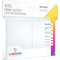 GameGenic Prime Sleeves 66x91mm Wit (100 stuks)