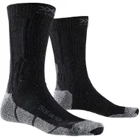 X-socks Wandelsok Women Trek Silver Black Grey-Schoenmaat 37 - 38