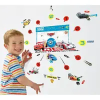 Worlds Apart Cars Tick Tock Clock - Sticker - multicolour