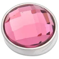 Ixxxi -Jewelry-Top Part Facet Pink-Zilver-dames--One size