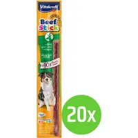 Vitakraft BeefstickWild - hondensnack - 20 verpakkingen