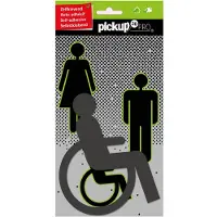 Pickup Route Acryl Pro Picto Rolstoel Grijs