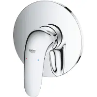 GROHE Eurostyle douchekraan met één hendel, geschikt voor Rapido SmartBox, met afgesloten hendel