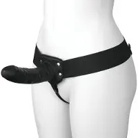 Fetish Fantasy - strap-on holle dildo - zwart