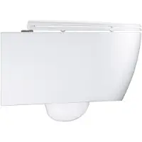 GROHE Essence hangtoilet – spoelrandloos – verdekte bevestiging – 36 x 54 cm – glans wit PureGuard 3957100h