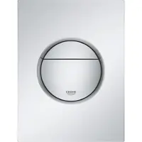 GROHE Nova Cosmopolitan 2-knops bedieningsplaat