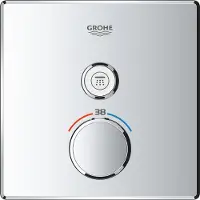 GROHE 29123000, Vana, Draaiventielen, Metaal, Chroom