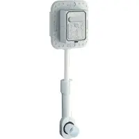 GROHE inbouw spoeler 3/4 inch zonder afdekplaat
