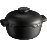 Emile Henry Kookpan Delight Rond Slate 4 L