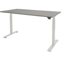 Schaffenburg Dextro Basic Zit-sta-bureau Rechthoekig T-Voet 1.400 (B) x 800 (D) x 705 (H) mm Melamine