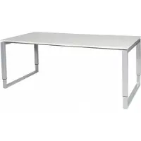 Schaffenburg Verstelbaar Bureau - Domino Plus 180x90 grijs - alu frame