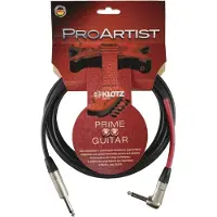 Klotz Pro Artist gitaarkabel jack 2p - jack 2p recht-haaks 1.5 meter
