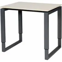 Schaffenburg Verstelbaar Bureau - Plus 80x60 robson - zwart frame
