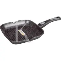 Klaus Grillpan - 28 cm - met afneembaar handvat - anti-aanbak