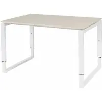 Schaffenburg Verstelbaar Bureau - Plus 120x80 robson - wit frame