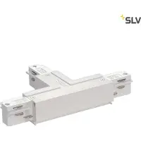 SLV 3-fase T-Connector 1 aarde rechts wit