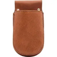 Xapron leren waiter holder - kleur Cognac (lichtbruin)