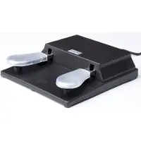 Doepfer VFP 2 dubbelvoetpedaal voor LMK Stereo stekker - Sustain pedaal