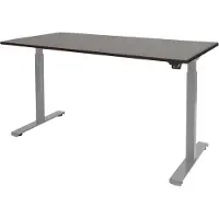 Schaffenburg Dextro Basic Zit-sta-bureau Rechthoekig Eiken T-Voet 1.600 (B) x 800 (D) x 705 (H) mm Melamine