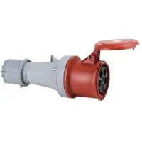 Pce koppeling CEE 63A 5pin female rood - Accessoires