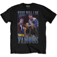 Ginza.se Bros - Famous Homage Heren T-shirt - M - Zwart