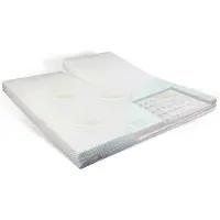 Slaaploods.nl Splittopper Pocketvering Koudschuim - 180x210 cm - BIO Katoen Tijk - 12 cm dik