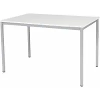 Schaffenburg Bureautafel - Domino Basic 120x80 Eiken - alu frame