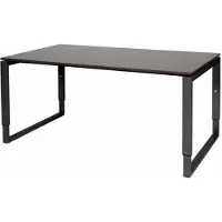 Schaffenburg Verstelbaar Bureau - Plus 160x90 logan - zwart frame