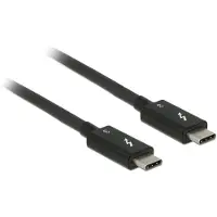 DeLOCK Thunderbolt Kabel - USB C - USB C male naar USB C male