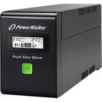 BlueWalker VI 800 SW UPS 800 VA 2 AC-uitgang(en) Line-Interactive