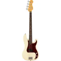Fender American Professional II Precision Bass RW Olympic White Elektrische basgitaar