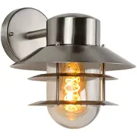 Lucide Zico wandlamp 60W 26x24cm chroom mat