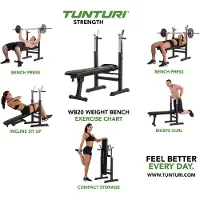 Tunturi WB20 Basic Weight Bench