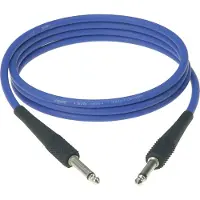 Klotz KIK1.5PPBL jack 6.35mm - jack 6.35mm instrumentenkabel blauw 1.5 m