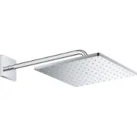 GROHE Rainshower 310 Mono cube hoofddouche set - 31 cm - Eco - 1 straalsoort - chroom