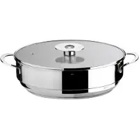 Mepra Braadpan Naturalmente Zilver 48 cm