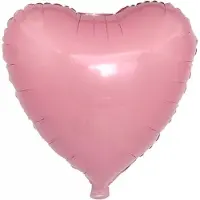 BLANCO Folieballon hart | Pastel roze | 18 inch | 45 cm | DM-products