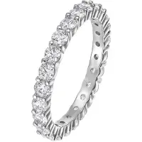 Swarovski Vittore Silver Crystal Ring 5257490 (maat 50)