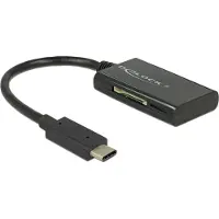 DeLOCK 91740 usb 3.0 (3.1 gen 1) type-c noir lecteur de carte mémoire