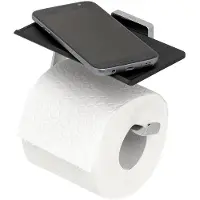Tiger Dock - Wc rolhouder met planchet - Chroom