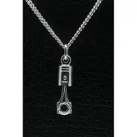 MOOYE ® - Collectie Zilveren Zuiger ketting hanger