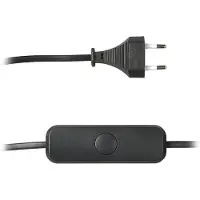 Lybardo LED 0-75W Snoer Dimmer Zwart - Fase Afsnijding - Elektronische zekering