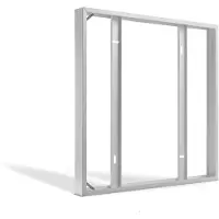 Enzo PFS Opbouwframe voor LED paneel 60x60x5,5cm wit - 5417875