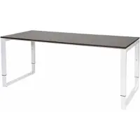 Schaffenburg Verstelbaar Bureau - Domino Plus 180x80 logan - wit frame