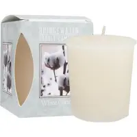 Bridgewater Geurkaarsjes / Votives - White Cotton 3 st.
